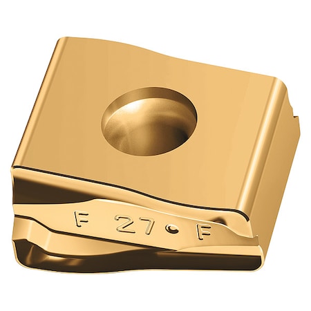 Walter Rectangle Milling Insert, 0.5390 in, LNMX, 3/64 in LNMX201012R-F57T WKP25S