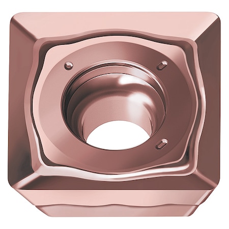 Walter Milling Insert, Square, Positive, 15  Degrees, SDHT, WK10 SDHT120408-G88 WK10