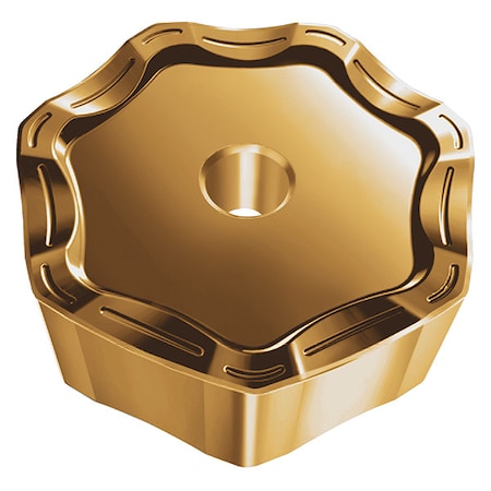 Walter Heptagon Milling Insert, 3/4 in, XNMF, 3/64 in 7220856