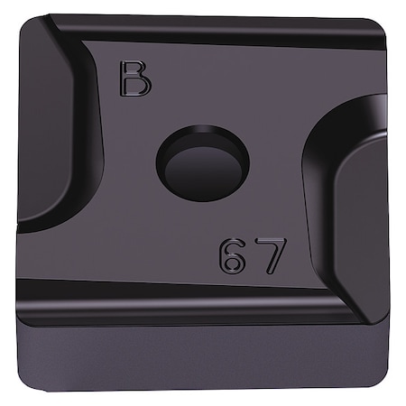 Walter Milling Insert, Square, Negative, 0  Degrees, SNEX, WAK15 SNEX1204PNR-B67 WAK15