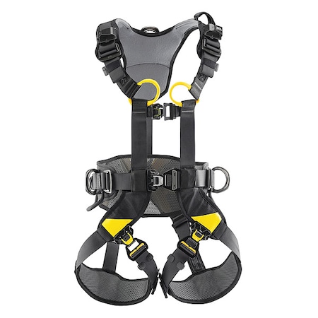 Petzl VOLT Wind Fall Arrest Harness, 1, FAST LT Buckles Leg Straps C072DA01
