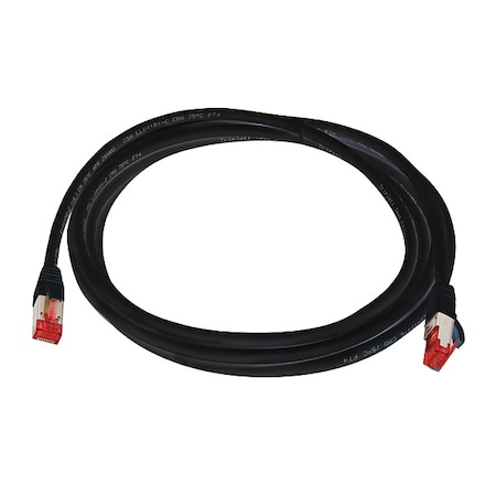 Triplett Voice and Data Patch Cable, 6A, 10 GBps CAT6A-10BK