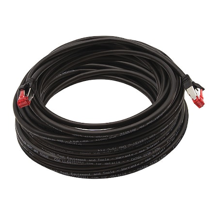 Triplett Voice and Data Patch Cable, 6A, 10 GBps CAT6A-100BK
