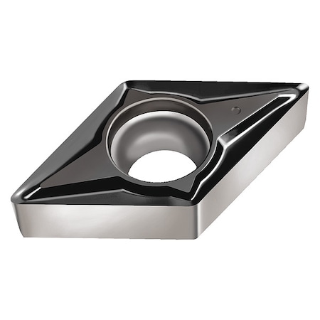 Walter Diamond Turning Insert, 3, DCGT, 1 DCGT11T304-FM2 WSM01