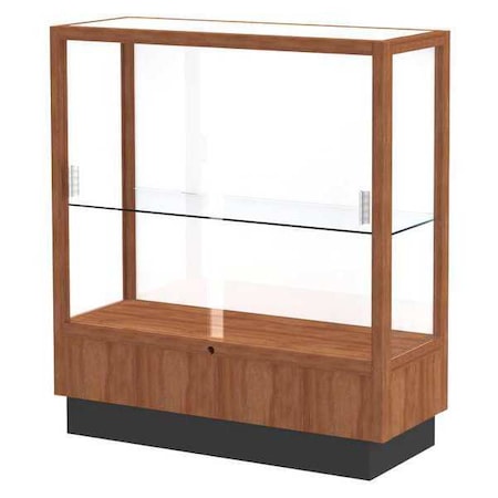 Waddell Display Counter Case 36x40x14, White, Walnut 8949M-WB-W