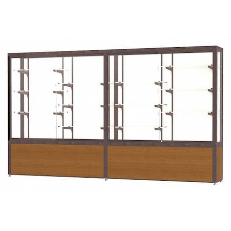 Waddell Display Display Case 120x66x16, Bronze 10410PB-BZ-K