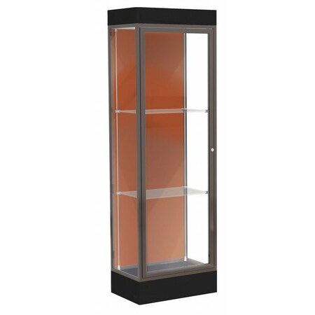 thumbnail image 2 of Box Displays Large Black Leatherette Display Case With Silver Clasp – Holds 144 Rings 2 of 5