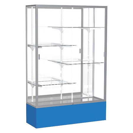 Ghent Spirit Floor Display Case 48x72x16, Mirror, Satin 374MB-SN-RY