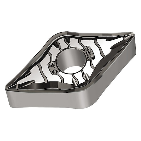 Walter Diamond Turning Insert, 4, DNMG, 1 DNMG150404-FM5 WMP20S