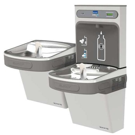 Elkay Indoor, Yes ADA, Cooler, Wall Mount, Single Green Ada EZSTLG8WSSK