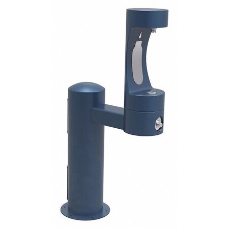 Elkay Bottle Filling Station Outdoor Fr Blue LK4410BFFRKBLU