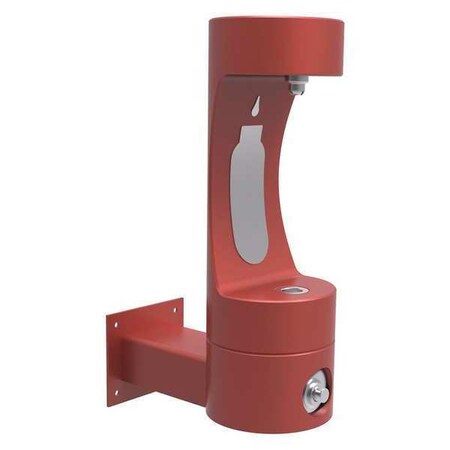 Elkay Bottle Filling Station Outdoor Fr Red LK4405BFFRKRED