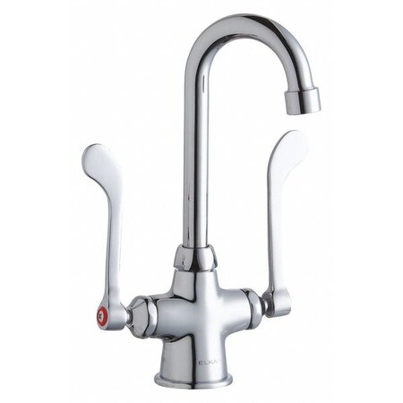 Elkay Food Deck Mount, 4" Spout 6" Handle LK500GN04T6