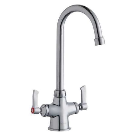 Elkay Fountain, Outdoor, Stone, Sanitary, Lever Handle, Single Hole Only Mount, 1 Hole Commercial LK500GN05L2