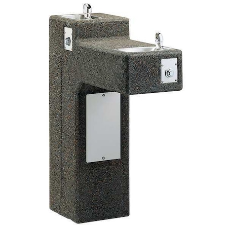 Elkay Sink, Drop-In Mount, 1 Hole, 16" x 13.5", Lustrous Satin DLR1919101