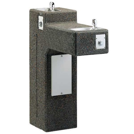 Elkay Sink, Drop-In Mount, 2 Hole, 16" x 13.5", Lustrous Satin DLR1919102