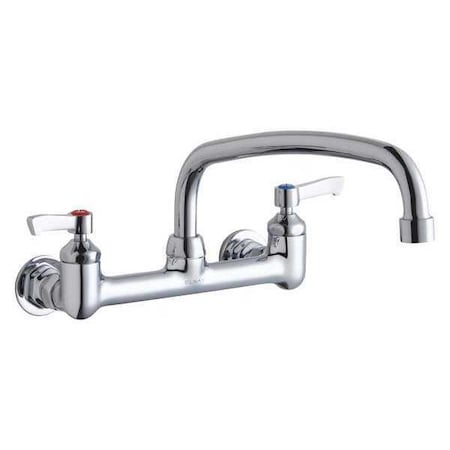 Elkay Lever Handle, 2 Hole Faucet LK940AT12L2H