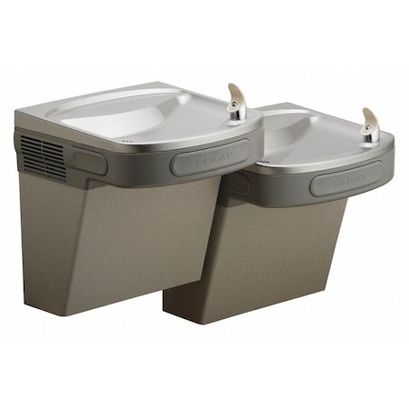 Elkay Wall Mount, Yes ADA, 2 Level Water Cooler LZSTLG8LC
