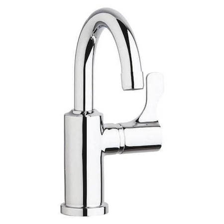 Elkay Drain Fitting, Offset Pipe Chrome, Lever Handle, Single Hole Only Mount, 1 Hole Commercial LKD20858C