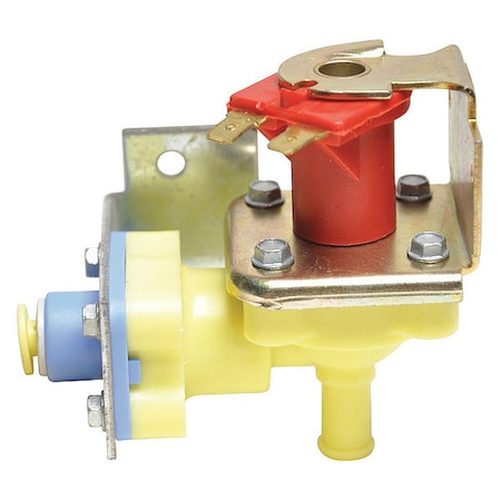 Robertshaw Ice Maker Water Valve, Yellow, 4 in H IMV-373