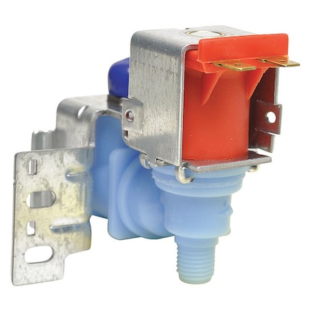Robertshaw Ice Machine Water Valve, Blue, 3 in H IMV-782