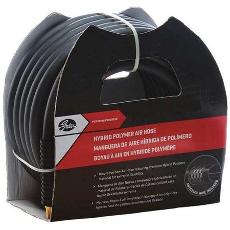 Gates 1/4" x 50 ft Hybrid Air Hose 300 psi 27569