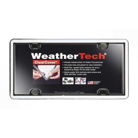 Weathertech ClearCover Frame Kit, White 60021