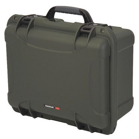 Nanuk Cases Olive Padded Divider Case, 19.9"L x 16.1"W x 10.1"D 933-2006