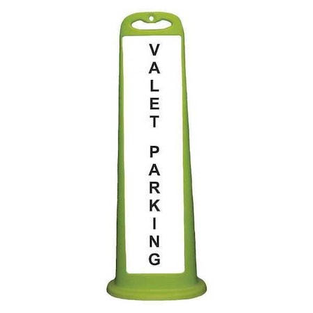 Cortina Safety Products Channelizer, Flat, Lime, Valet Parking 03-760-LIVP