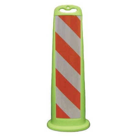 Cortina Safety Products Channelizer, Flat, Lime, Engineer Grade 03-760LI-EG