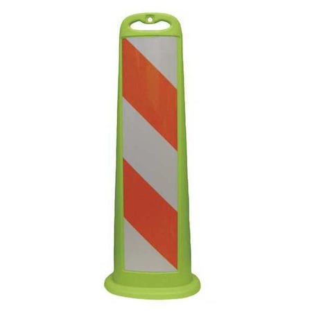 Cortina Safety Products High Intensity Channelizer, Flat, Lime 03-760LI-HI