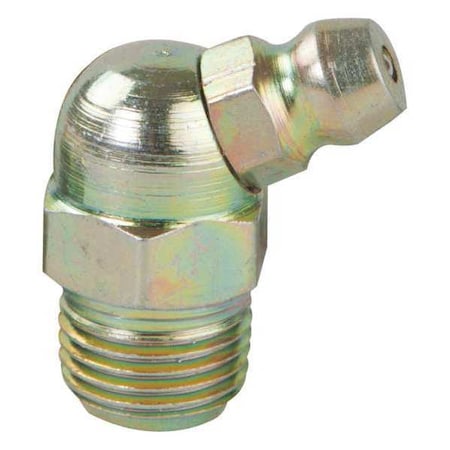 Prolube Grease Fitting, 65 Deg, 1/8"-27 PTF 46042