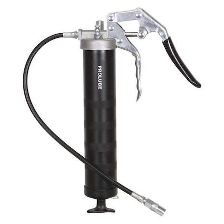 Prolube Pistol Grip Grease Gun, 6" Steel Ext 43073