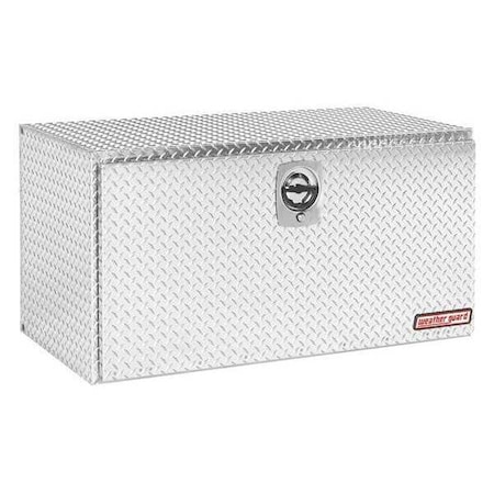 Weather Guard Truck Box, Underbody, Aluminum, 24"W, Clear 650-0-02