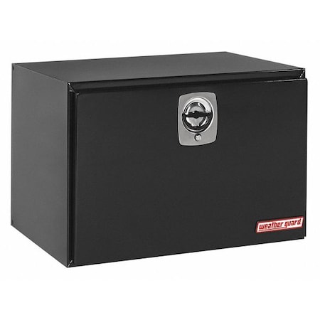 Weather Guard Truck Box, Underbody, Steel, 24-1/4"W, Black 538-5-02