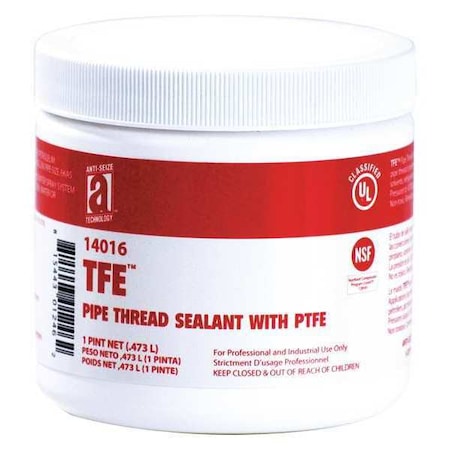 Anti-Seize Technology Pipe Thread Sealant w/PTFE, 16oz. Can 14016
