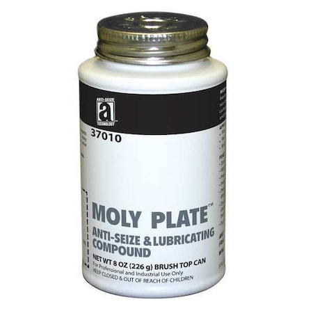 Anti-Seize Technology Moly Plate Compound/Lubricant, 10oz. 37010