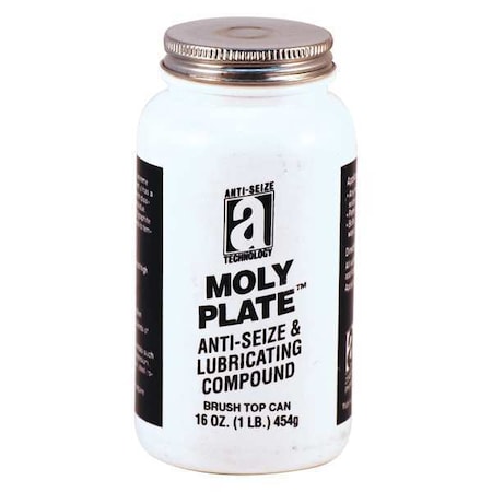 Anti-Seize Technology Moly Plate Compound/Lubricant, 1Lb. 37018