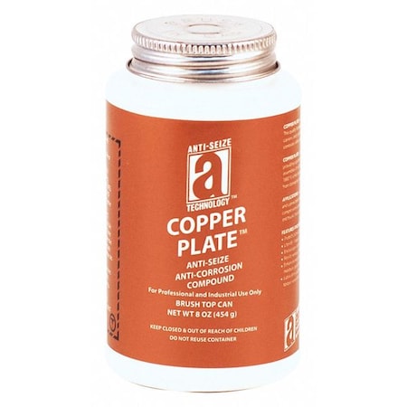 Anti-Seize Technology Copper Plate Compound/Lube, 8oz. 21010