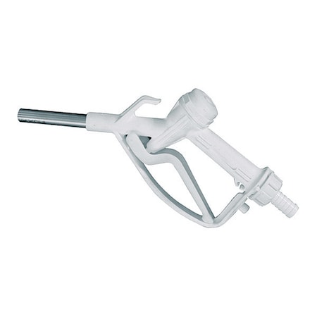 Piusi Def Manual Nozzle, Hosetail, Out Lock, 10.6 Max. Flow Rate , Techno Polymer, 3/4" BSP Inlet F14761000
