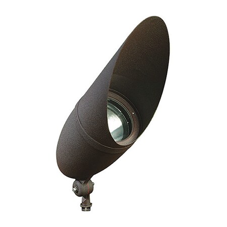Dabmar Lighting Spotlight, DPR41, BZ, Aluminum, Hood DPR41-BZ-HOOD
