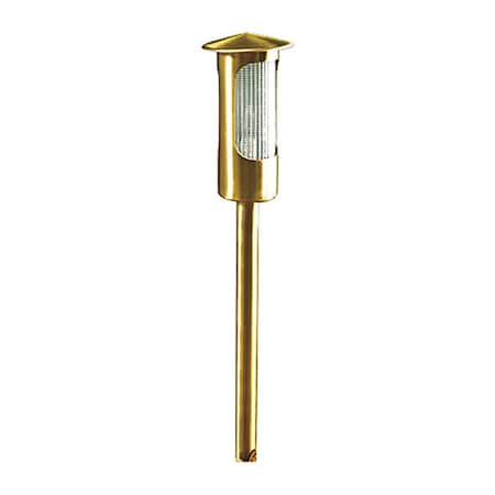 Dabmar Lighting Area Light, 63, BS, Brass, Path, Walkway LV63-BS