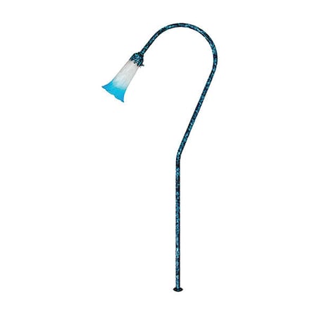 Dabmar Lighting Area Light, 114, VG, BLUE, Pathway, Tulip LV114-BLUE-VG