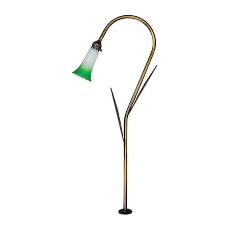 Dabmar Lighting Area Light, 114L, ABS, EVGR, Pathway, Tulip LV114L-ABS-EVERGREEN