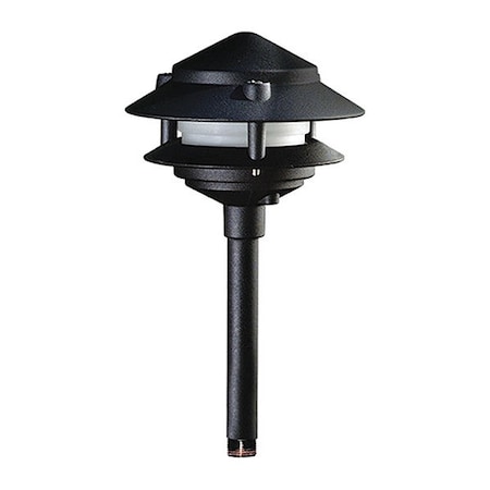 Dabmar Lighting Pagoda Light, 102S, B, Aluminum, 2 Tier LV102S-B