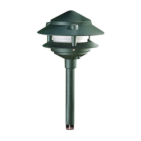 Dabmar Lighting Pagoda Light, 102S, G, Aluminum, 2 Tier LV102S-G