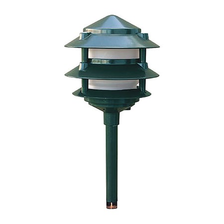 Dabmar Lighting Pagoda Light, 102, G, Aluminum, 3 Tier LV102-G