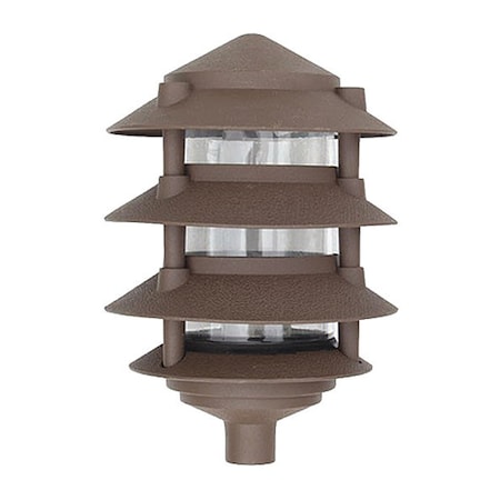 Dabmar Lighting Pagoda Light, D5100, BZ, Aluminum, 4 Tier D5100-BZ