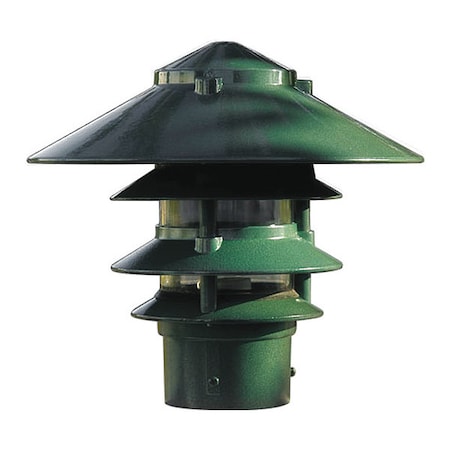 Dabmar Lighting Pagoda Light, D5400, G, Aluminum, 4 Tier D5100-310-G