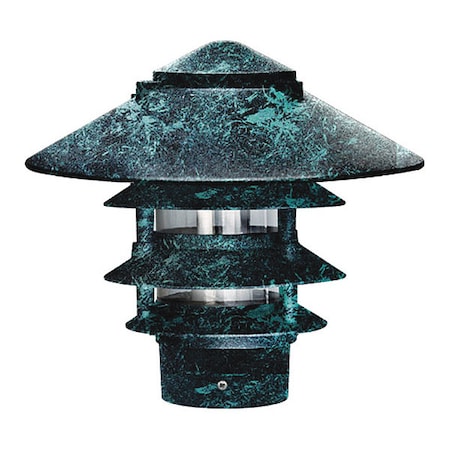 Dabmar Lighting Pagoda Light, D5400, VG, Aluminum, 4 Tier D5100-310-VG